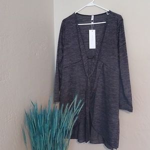 NWT Rosegal black and gray long sleeve top